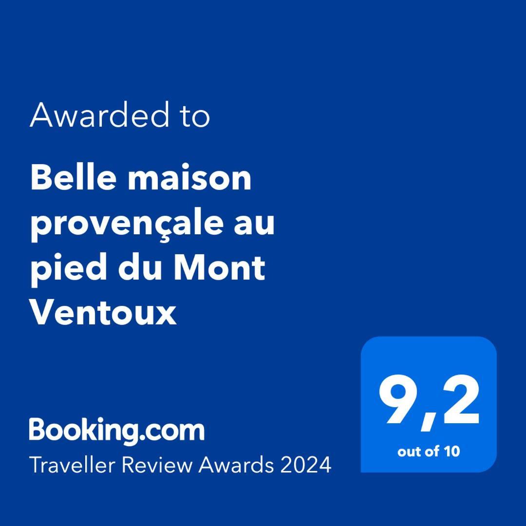 Belle Maison Provencale Au Pied Du Mont Ventoux Caromb Exterior photo